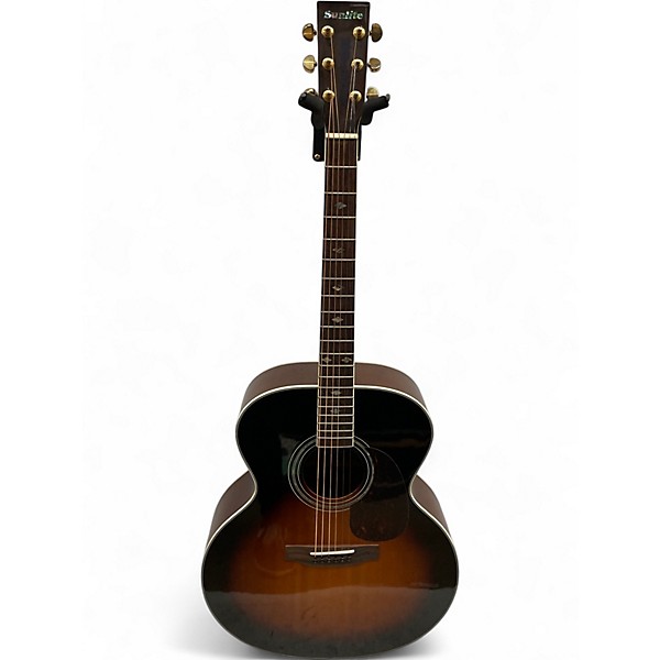 Used Sunlight GWJ-2600 Sunburst Acoustic Guitar