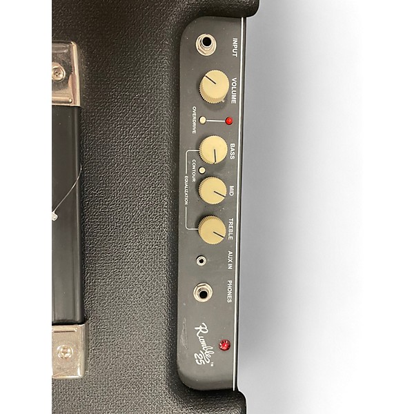 Used Fender Rumble 25 25W 1x8 Bass Combo Amp
