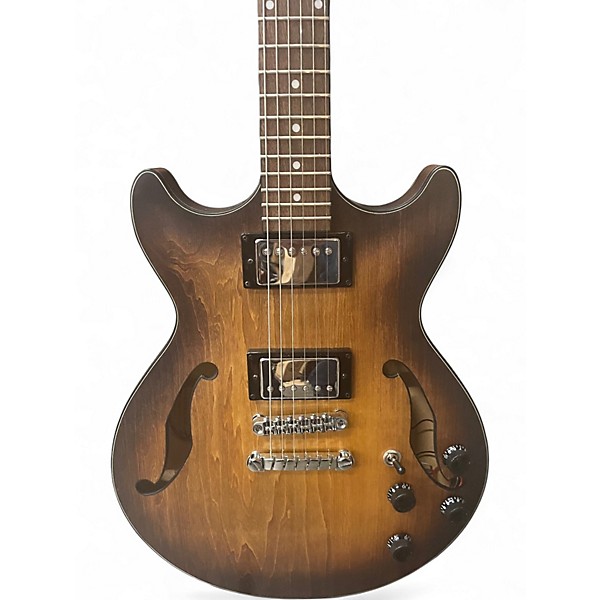 Used Ibanez AM73B Faded Tobacco Hollow Body Electric Guitar