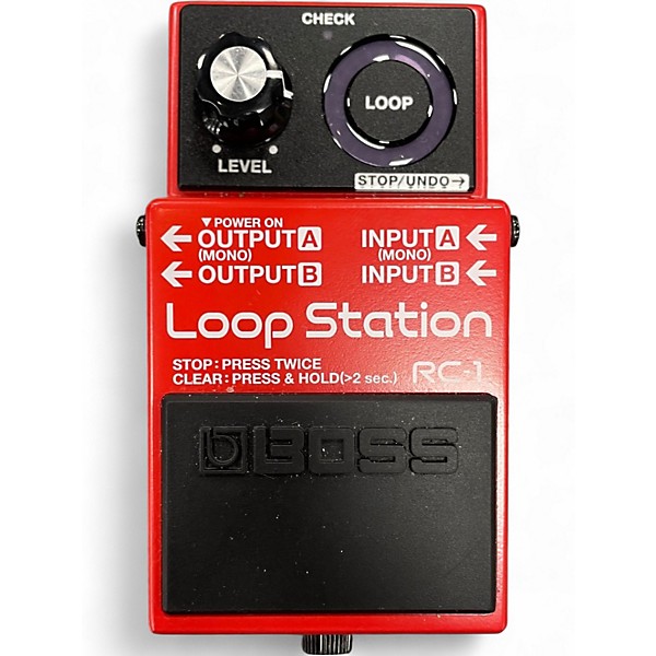 Used BOSS RC1 Loop Station Pedal