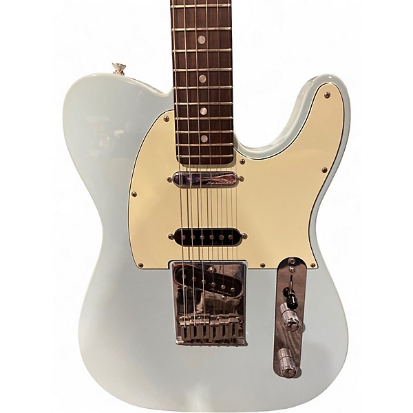 Used Fender Deluxe Nashville Telecaster Daphne Blue Solid Body Electric Guitar