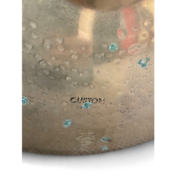 Used Zildjian 22in K Custom Ride Brilliant Cymbal