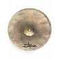 Used Zildjian 22in K Custom Ride Brilliant Cymbal