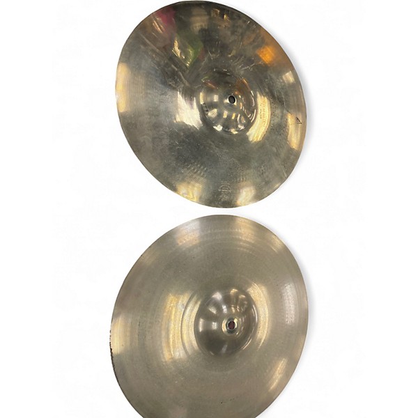 Used Zildjian 14in A Custom Hi Hat Pair Cymbal