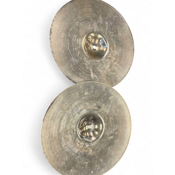 Used Zildjian 14in A Custom Hi Hat Pair Cymbal