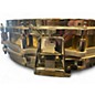 Used Pearl 3X14 Free Floating Snare BRASS Drum