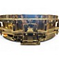 Used Pearl 3X14 Free Floating Snare BRASS Drum