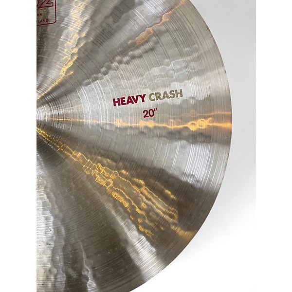 Used Paiste 20in 2002 Heavy Crash Cymbal