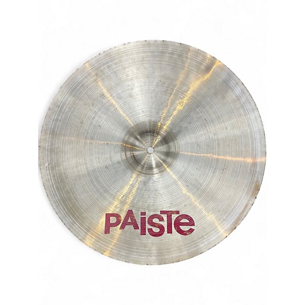 Used Paiste 20in 2002 Heavy Crash Cymbal