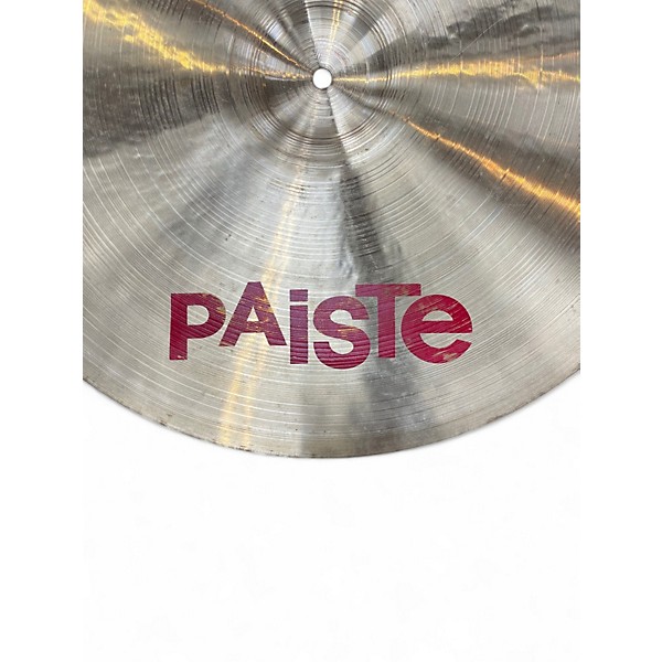 Used Paiste 20in 2002 Heavy Crash Cymbal