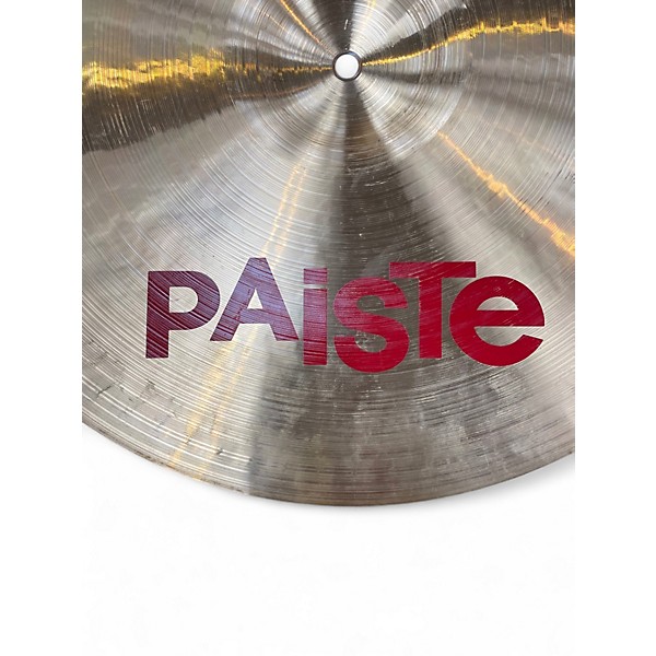 Used Paiste 18in 2002 Power Crash Cymbal