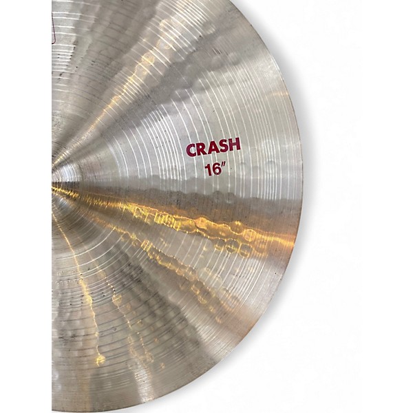 Used Paiste 16in 2002 Crash Cymbal