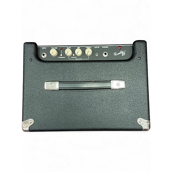 Used Fender Rumble 25 25W 1x8 Bass Combo Amp