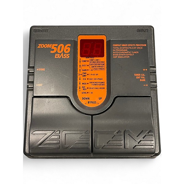 Used Zoom 506 bass processor Effect Processor