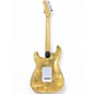 Used King "S" Style Gold Solid Body Electric Guitar