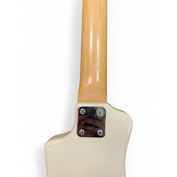 Used Brownsville New York MIni White Electric Guitar