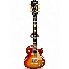 Used 2022 Gibson Les Paul Standard Cherry Sunburst Solid Body Electric Guitar