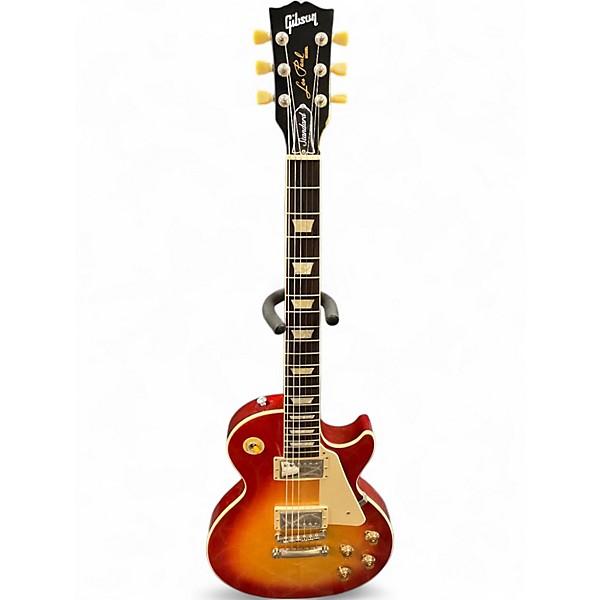 Used 2022 Gibson Les Paul Standard Cherry Sunburst Solid Body Electric Guitar