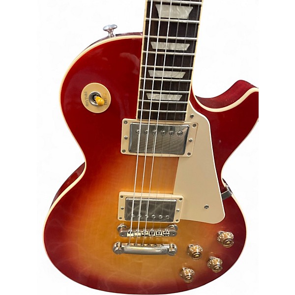 Used 2022 Gibson Les Paul Standard Cherry Sunburst Solid Body Electric Guitar