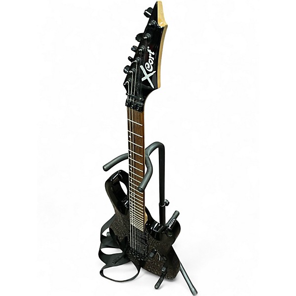 Used Cort X6 Black Solid Body Electric Guitar