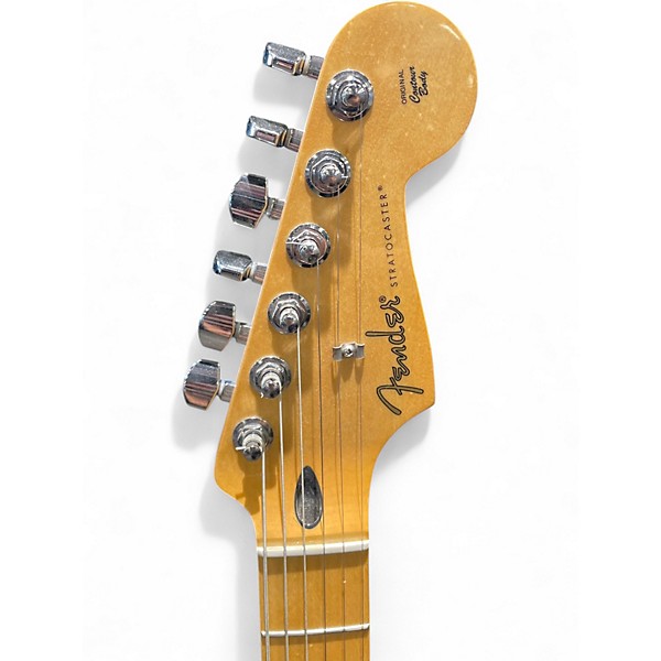 Used Fender Player Stratocaster Plus Top Aged Cherry Burst Solid Body Electric Guitar