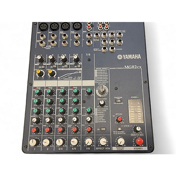 Used Yamaha MG82CX Unpowered Mixer