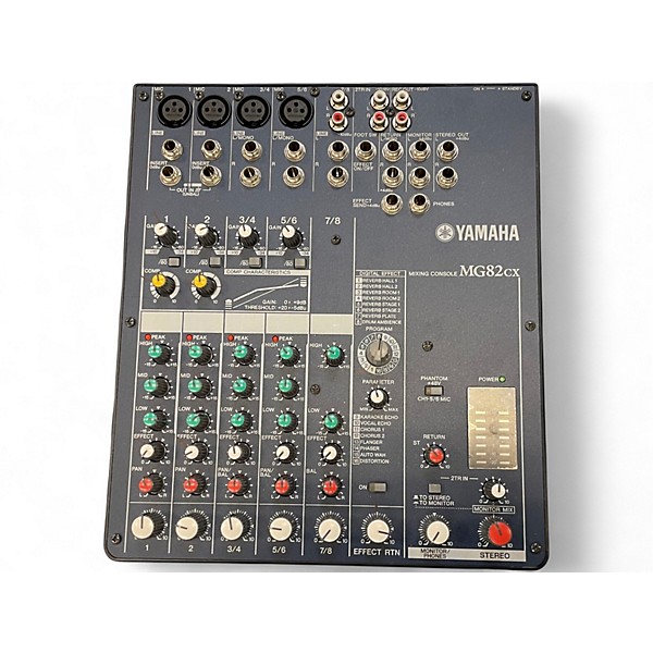 Used Yamaha MG82CX Unpowered Mixer