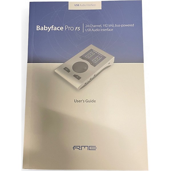 Used RME BABYFACE PRO FS Audio Interface