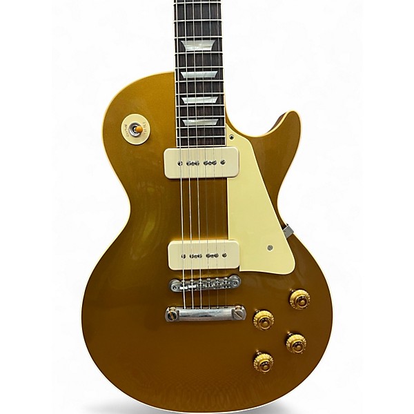 Used 2024 Gibson 1956 Reissue Les Paul Gold Top Solid Body Electric Guitar