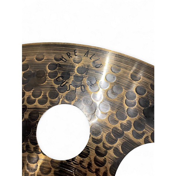 Used MEINL 18in Pure Alloy Custom Trash Crash Cymbal