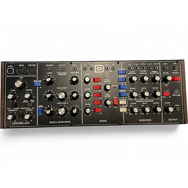 Used Behringer Model D Synthesizer