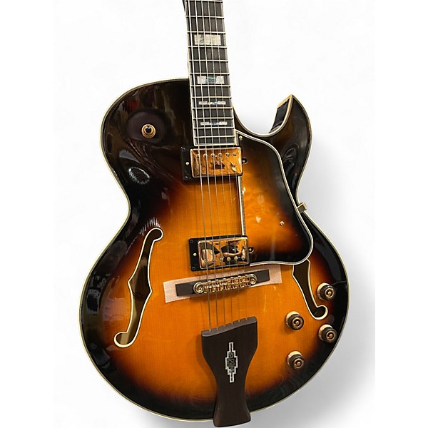 Used Ibanez LGB30 George Benson Signature VINTAGE YELLOW SUNBURST Hollow Body Electric Guitar