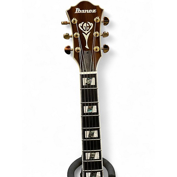 Used Ibanez LGB30 George Benson Signature VINTAGE YELLOW SUNBURST Hollow Body Electric Guitar