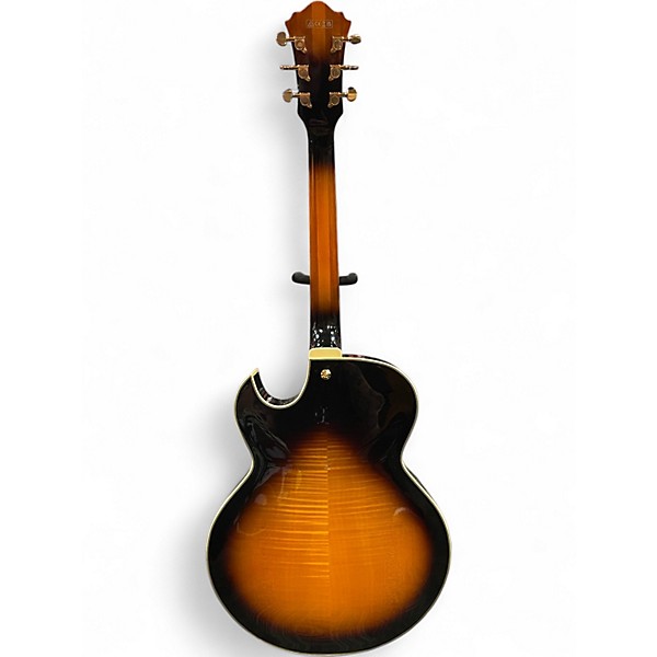 Used Ibanez LGB30 George Benson Signature VINTAGE YELLOW SUNBURST Hollow Body Electric Guitar