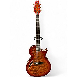 Used Ltd TL-6 Tiger Eye Burst Acoustic Electric Guitar