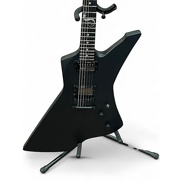 Used ESP LTD James Hetfield Snakebyte Black Solid Body Electric Guitar