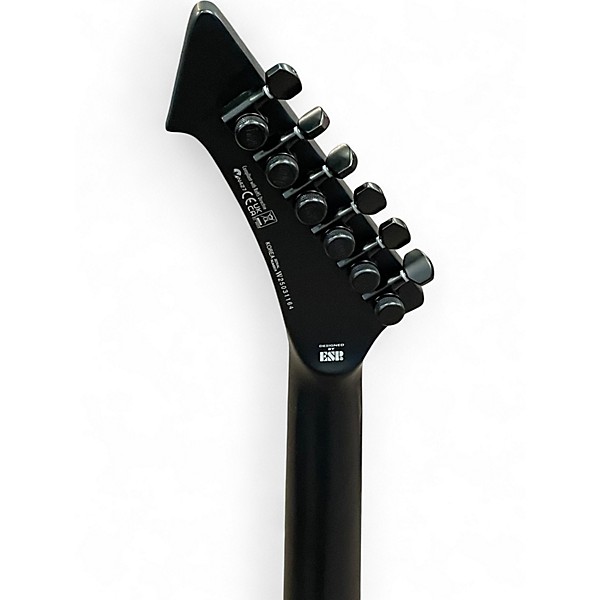 Used ESP LTD James Hetfield Snakebyte Black Solid Body Electric Guitar