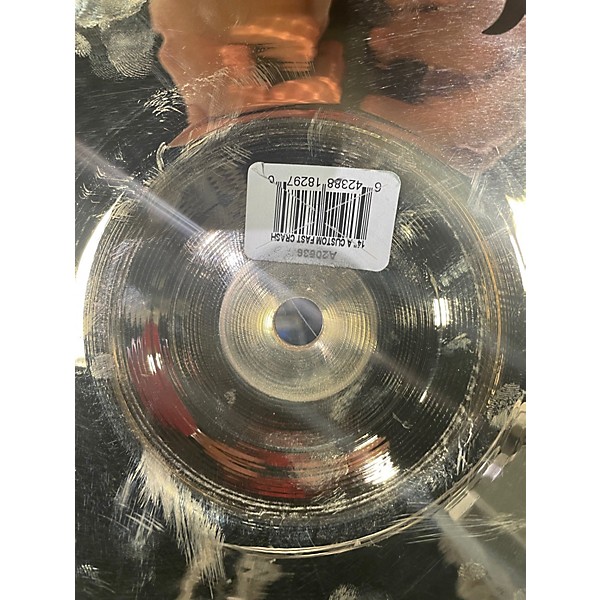 Used Zildjian 14in A Custom Crash Cymbal