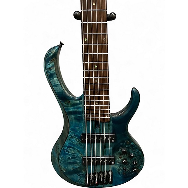 Used Ibanez BTB946 COSMIC BLUE LOW GLOSS Electric Bass Guitar