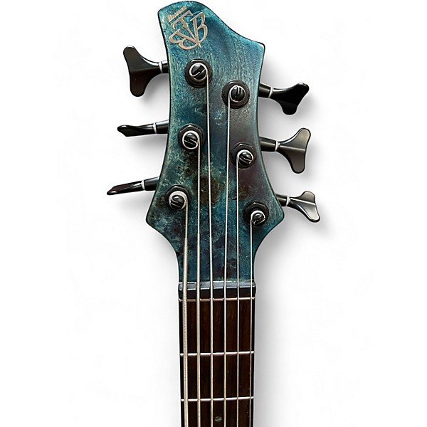 Used Ibanez BTB946 COSMIC BLUE LOW GLOSS Electric Bass Guitar
