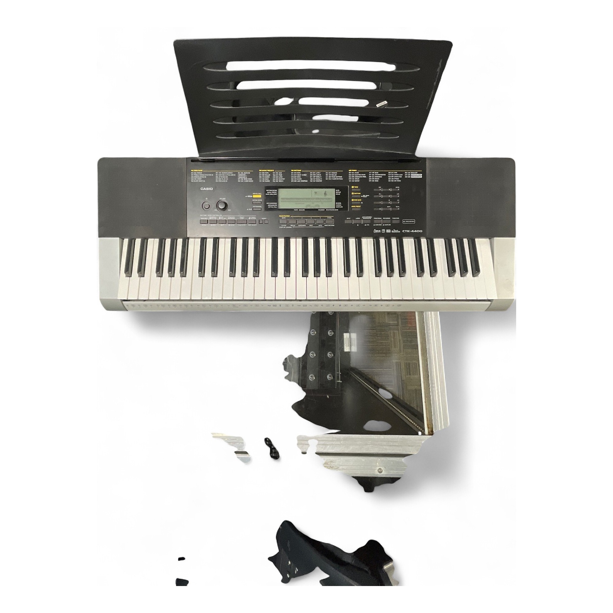CASIO CTK-4400 バッグ付き Used Casio CTK4400 61-Key Portable Keyboard | Guitar Center