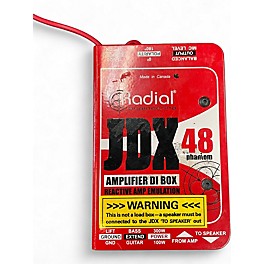 Used Radial Engineering JDX48 DI BOX Pedal