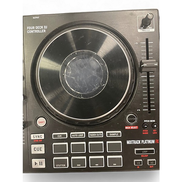 Used Numark MIXTRACK PLATINUM FX USB Turntable