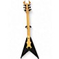 Used B.C. Rich Jr V IT Invisibolt Satin Black Solid Body Electric Guitar