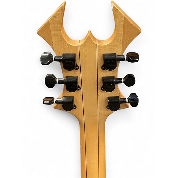 Used B.C. Rich Jr V IT Invisibolt Satin Black Solid Body Electric Guitar