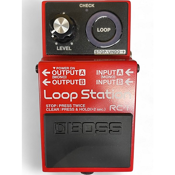 Used BOSS RC1 Loop Station Pedal
