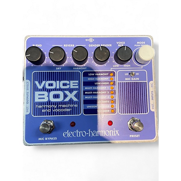 Used Electro-Harmonix Voicebox Vocal Harmony Vocoder Vocal Processor