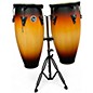 Used LP CITY CONGA SET 10" AND 11" WITH STAND  Conga
