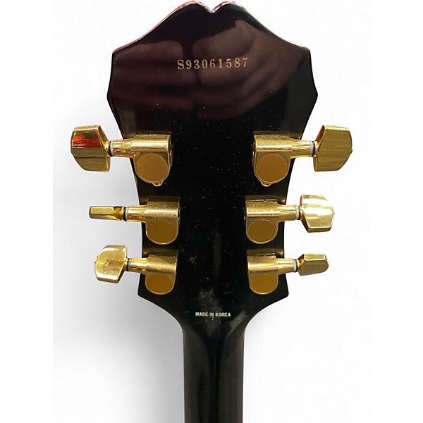 Used Epiphone Sheraton Ebony Hollow Body Electric Guitar