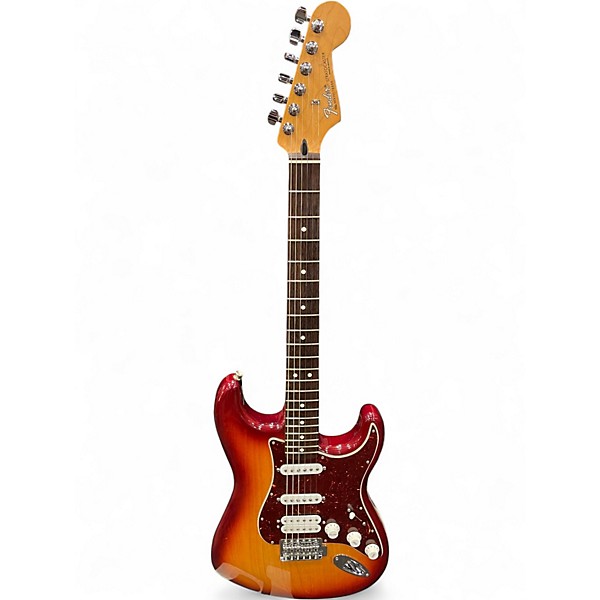 Used Fender FSR Standard Stratocaster Sienna Sunburst Solid Body Electric Guitar